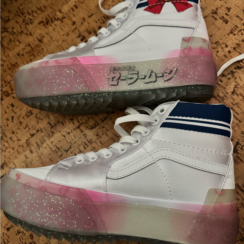 Sailor Moon x Vans platform sneakers